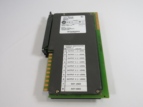 Allen-Bradley 1771-OFE2 Analog Output Module Ser. B F/W Rev. B Rev. S01 USED