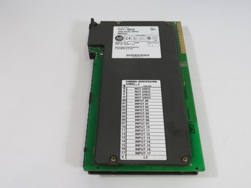 Allen-Bradley 1771-IAD 120V AC/DC Input Module Series D Rev. C01 USED