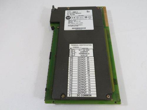 Allen-Bradley 1771-OBD 10-60VDC Output Module Series C Rev. B02 USED