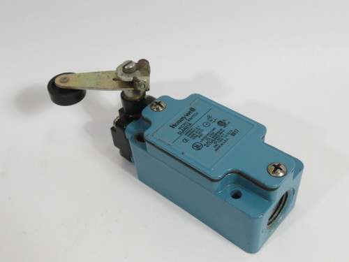 Honeywell GLAA01A Limit Switch w/Roller Lever 1NO 1NC SPDT AC15 A600 USED