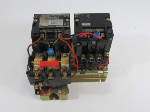 Square D 8736-SBO4 Reversing Starter Ser.A 3Ph 200/230V@3HP USED