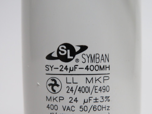 Symban SY-24uF-400MH Capacitor 24uF +/-3% 400VAC ! NOP !