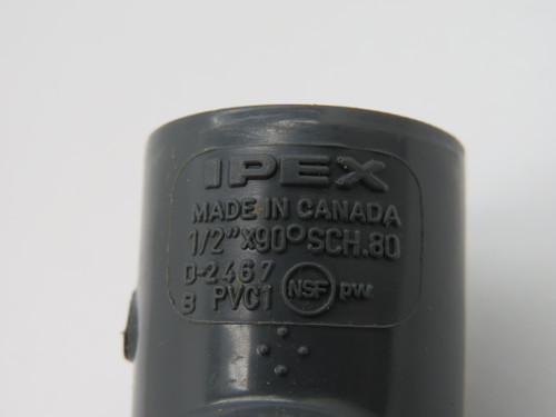 IPEX 036181 SCH80 PVC 90° Elbow Fitting 1/2" Hub ! NOP !