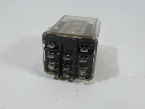 Potter & Brumfield KUP-14A15-120 Relay 120V 50/60Hz Coil 3A 600VAC 11-Blade USED