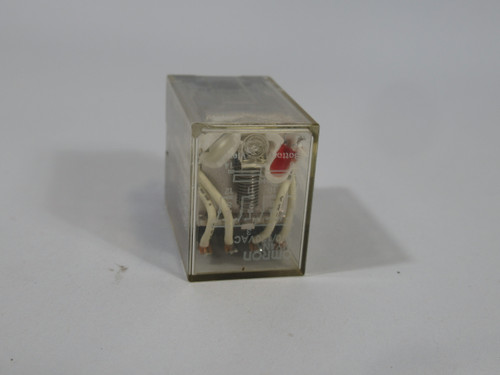 Omron MY4N-110/120VAC Relay 110/120VAC Coil 5A 240VAC 14-Pin USED