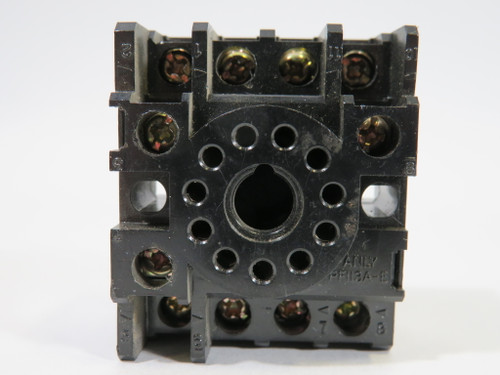 Anly Electronics PF113A-E Relay Socket 11-Pin USED
