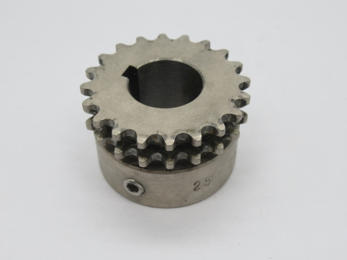 Lovejoy D25B20H Roller Chain Sprocket 3/4"B 20Teeth 25Chain USED