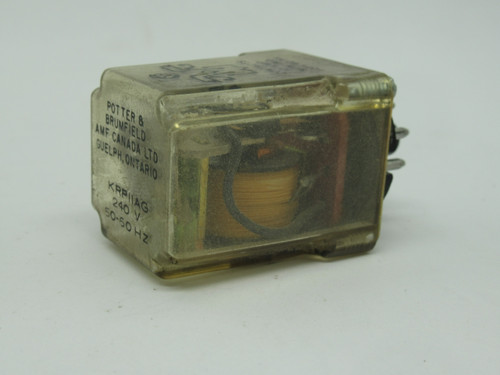 Potter & Brumfield KRP11AG Relay 240V 50/60Hz Coil 8-Pin USED