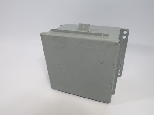 Hammond 1414N4PHE Steel Enclosure 6x6x4" w/ Hardware *Shelf Wear* ! NOP !