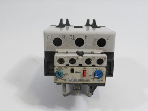 Allen-Bradley 193-A4J2 Overload Relay Series A 14-45A 690V USED