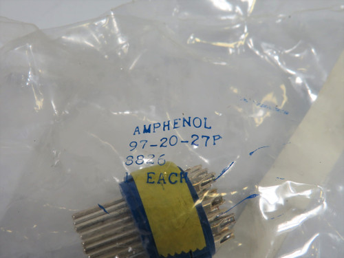 Amphenol 97-20-27P Circular Connector Insert 14-Pin NWB