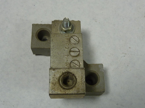 Generic 1/0-14 CU-AL Grounding Bar USED