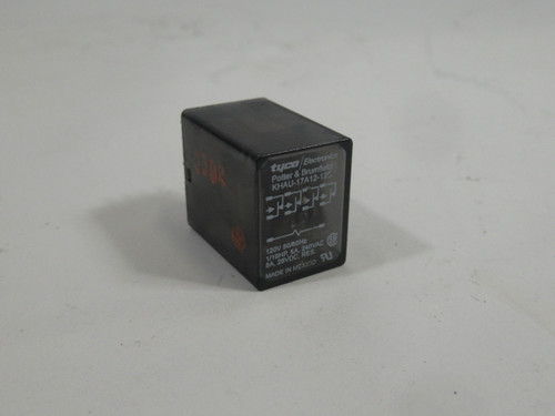 Potter & Brumfield KHAU-17A12-120 Relay 120V 50/60Hz Coil 5A USED