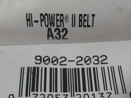Gates A32 9002-2032 Hi-Power Belt 34"L 1/2"W 5/16"T ! NEW !