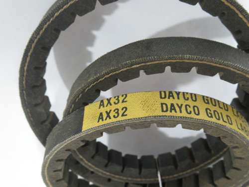 Dayco AX32 Cogged V-Belt 34"L .50"W .31"T ! NOP !