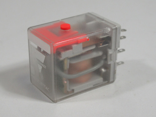 Carlo Gavazzi RMID0026115AC Relay 115VAC Coil 10A 8-Pin USED