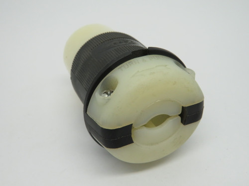 Hubbell HBL3723 Twist-Lock Connector 20A 347V 3W 2P USED