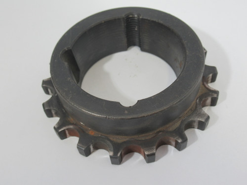 Martin 5018TBH Coupling Sprocket 1/2"-1.6875"OD 1"LTB 18T 50 Chain USED