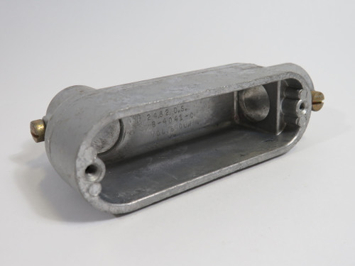 Speedolet Killark TW-OLB-2 Unthreaded Conduit Body 3/4" LB No Cover USED