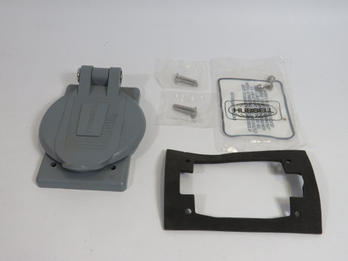 Hubbell WP2 Weatherproof Cover 1-Gang ! NEW !