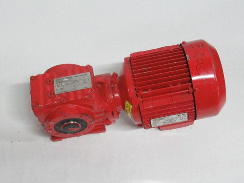 Sew-Eurodrive 2HP 1720RPM 330/575V TEFC C/W Gear Reducer 14.24:1 Ratio USED