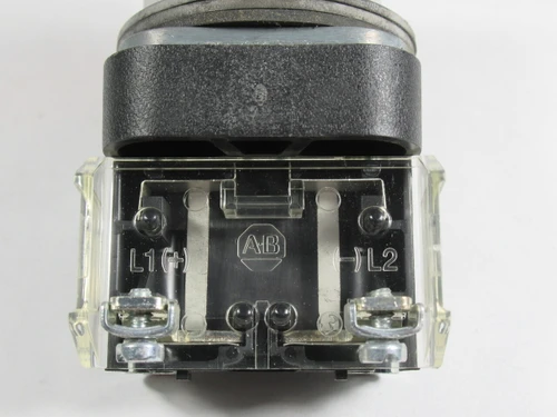 Allen-Bradley 800T-Q24R Series U Full-Voltage Pilot Light 24V Red Lens USED