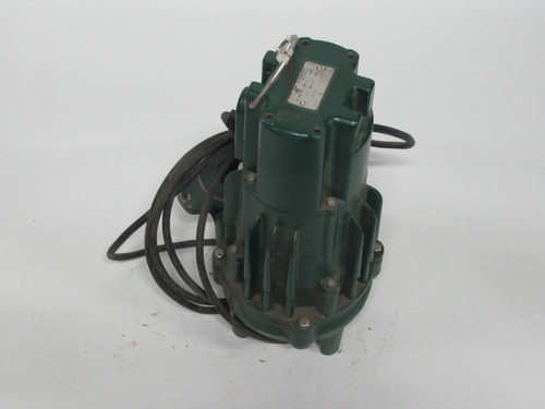 Zoeller BA295-A Submersible Sewage Pump 2HP 575V 3450RPM 4.8A USED