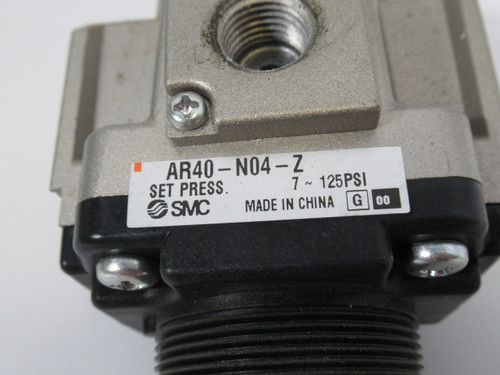 SMC AR40-N04-Z Pressure Regulator 1/2 NPT 7-125 psi USED