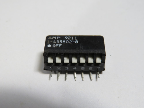 Amphenol 1-435802-8 DIP Switch USED