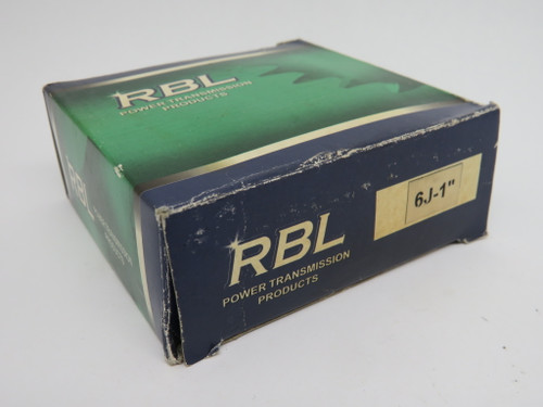 RBL 6J-1 Firm-Flex Coupling 6J Flange x 1" Bore SHELF WEAR ! NEW !