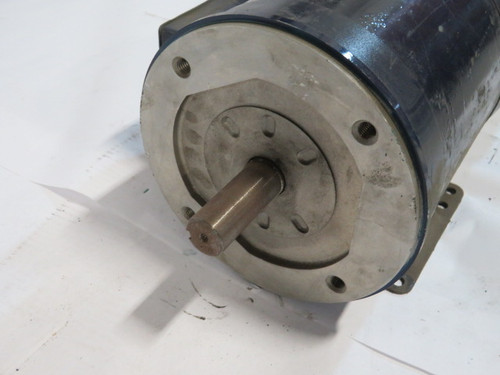 Leeson 3Hp 1740Rpm 575V E182 TE 3Ph Electric Motor W/ Brake USED