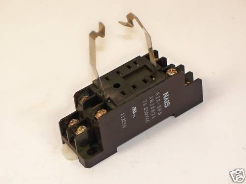 NAIS HJ2-SFD 8 Pin 7A 250VAC Relay Base / Socket USED