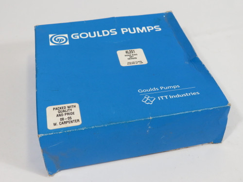 Goulds Pumps 4L201 Stainless Steel Wear Ring ! NEW !