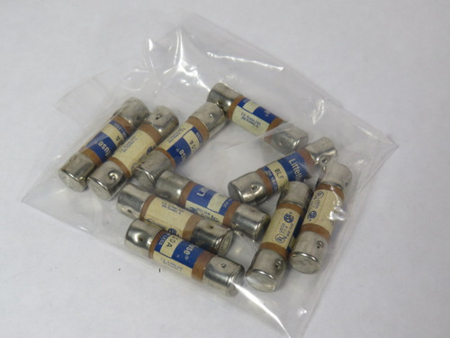 Littelfuse BLF-10A Fast Acting Fuse 10A 250V Lot of 10 USED