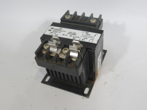 Hammond PH100MJ Control Transformer 100VA Pri.240V Sec.120V 60Hz USED