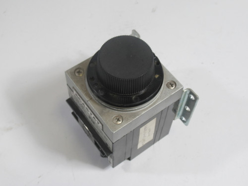 Agastat 7022AB Timing Relay 120V 60Hz 0.5-5sec *MISSING DIAL SCREW* USED