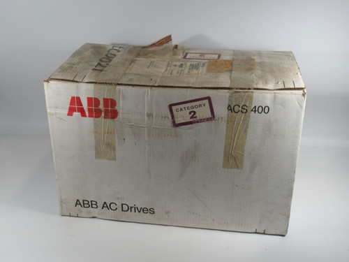 ABB ACS401600425 AC Drive 3ph 0-240V 10.6/7.5A 0-250Hz ! NEW !