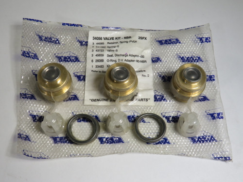 CAT Pumps 34056 Valve Kit for 2SFX Pump ! NWB !