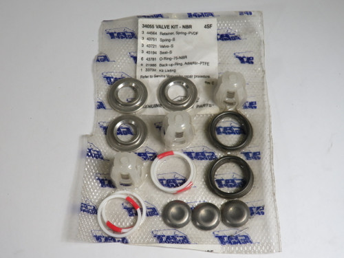 CAT Pumps 34055 Valve Kit for 4SF Pump ! NWB !