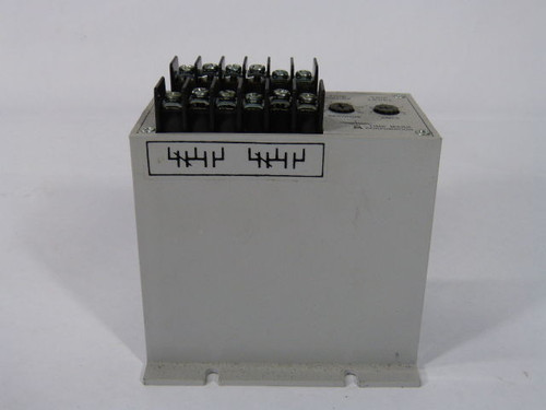 TimeMark Corp B2732 Single Phase Current Monitor 90-130V USED