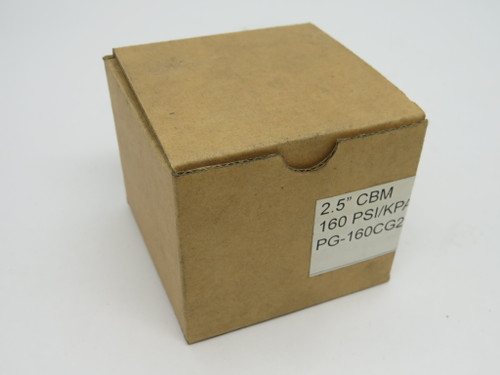 Accutek PG-160CG25 Liquid Filled Gauge 0-160psi 2.5" D 1/4" NPT CBM ! NEW !