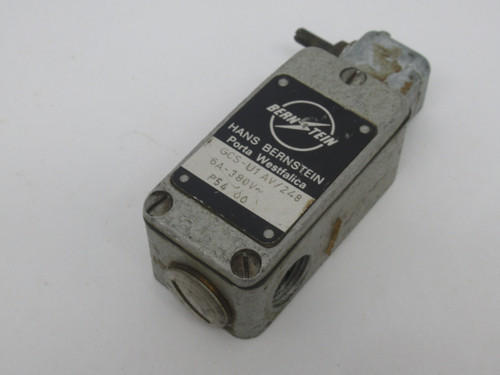 Bernstein GCS-U1AV/248 Limit Switch 6A@380VAC USED