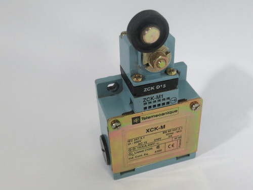 Telemecanique XCKM115 New Style Limit Switch 1NO 1NC PG11 USED