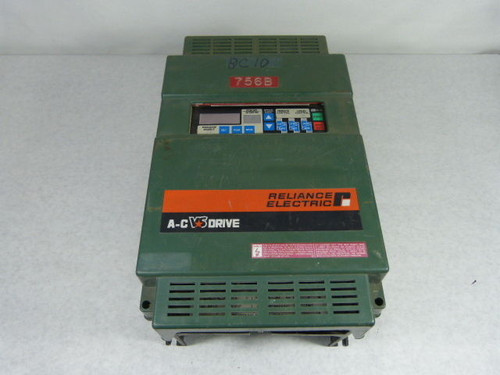 Reliance Electric 2GC51005 GP2000 AC Drive 6.2kva 575V 7.5Amp USED