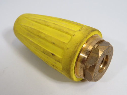 Generic Pressure Washer Turbo Nozzle 1/4" NPT 2700psi USED