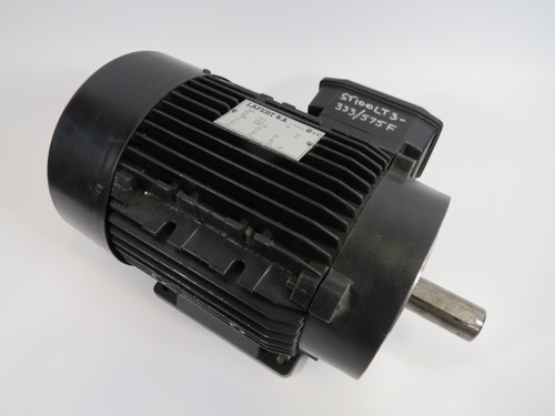 Lafert 7.5HP 3430RPM 333/575V TEFC 3Ph 9.7/5.6A 60Hz SHELF WEAR ! NOP !