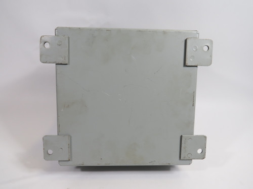 Hammond 1414PHH4 Steel Enclosure 8" x 8" x 4" SHELF WEAR ! NOP !