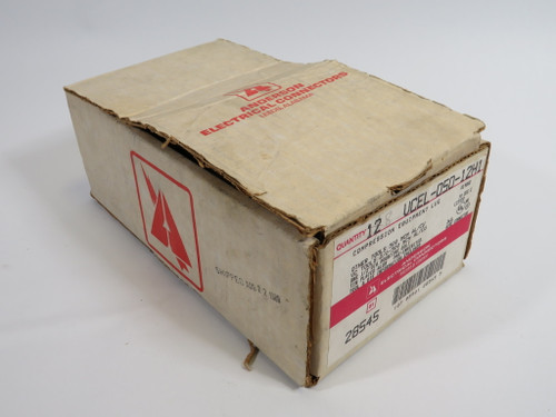 Anderson VCEL-050-12H1 Aluminum Compression Lug 500kcmil 1-Hole *Lot of 9* NEW