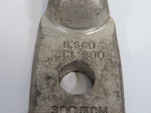 Ilsco ACL-300 Aluminum Compression Lug 300kcmil Die No. 14 Blue 1-Hole ! NOP !