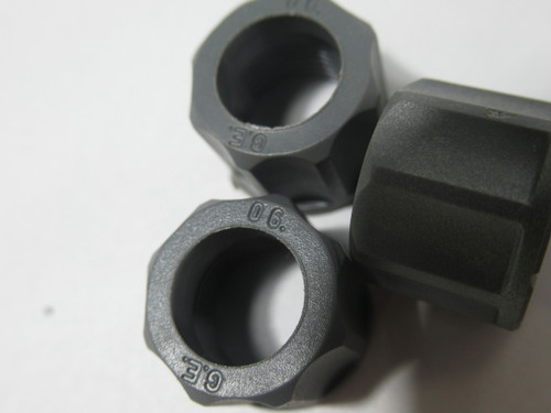 Generic P-068155-00000 Pneumatic Tube Nut 3/8OD 3-Pk ! NOP !